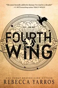 Fantasy Romance Books:  Fourth Wing by Rebecca Yarros