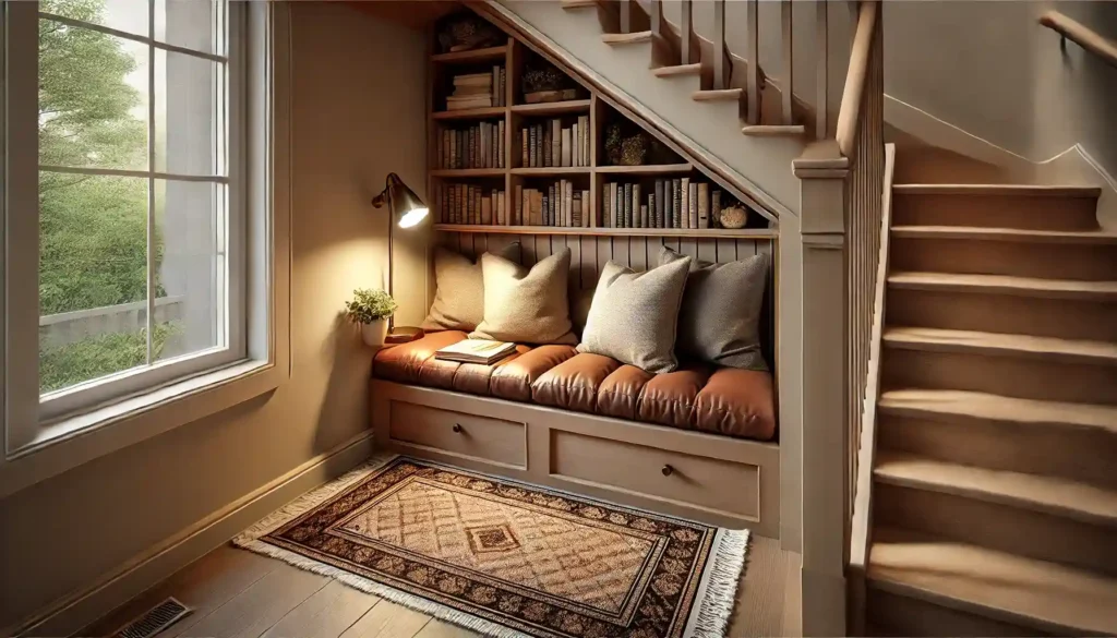 Under-the-Stairs Reading Nook