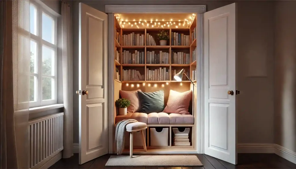 Nook in a Closet